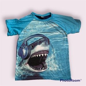 Boys Shark Image shirt and pants | 12-14